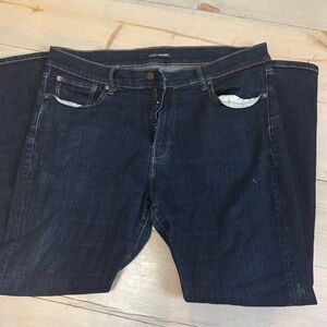 Lucky Jeans- Dark Wash, Size 36W L32. 410 Athletic Slim Fit
